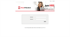 Desktop Screenshot of billing2.telepolska.pl
