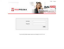 Tablet Screenshot of billing2.telepolska.pl